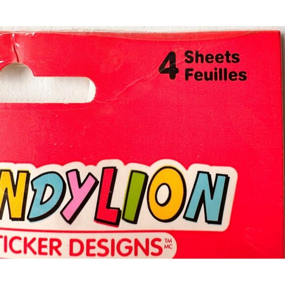 Vintage Sandylion Skeleton Stickers Halloween New Sealed Rare Goth Scrap… - Picture 7 of 10